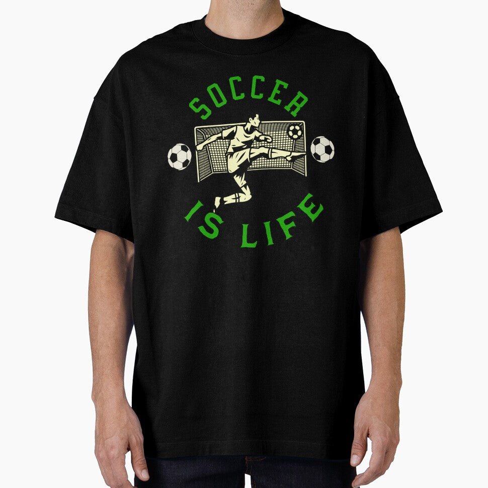 Soccer Is Life Goal Striker by ZeptepiTrends