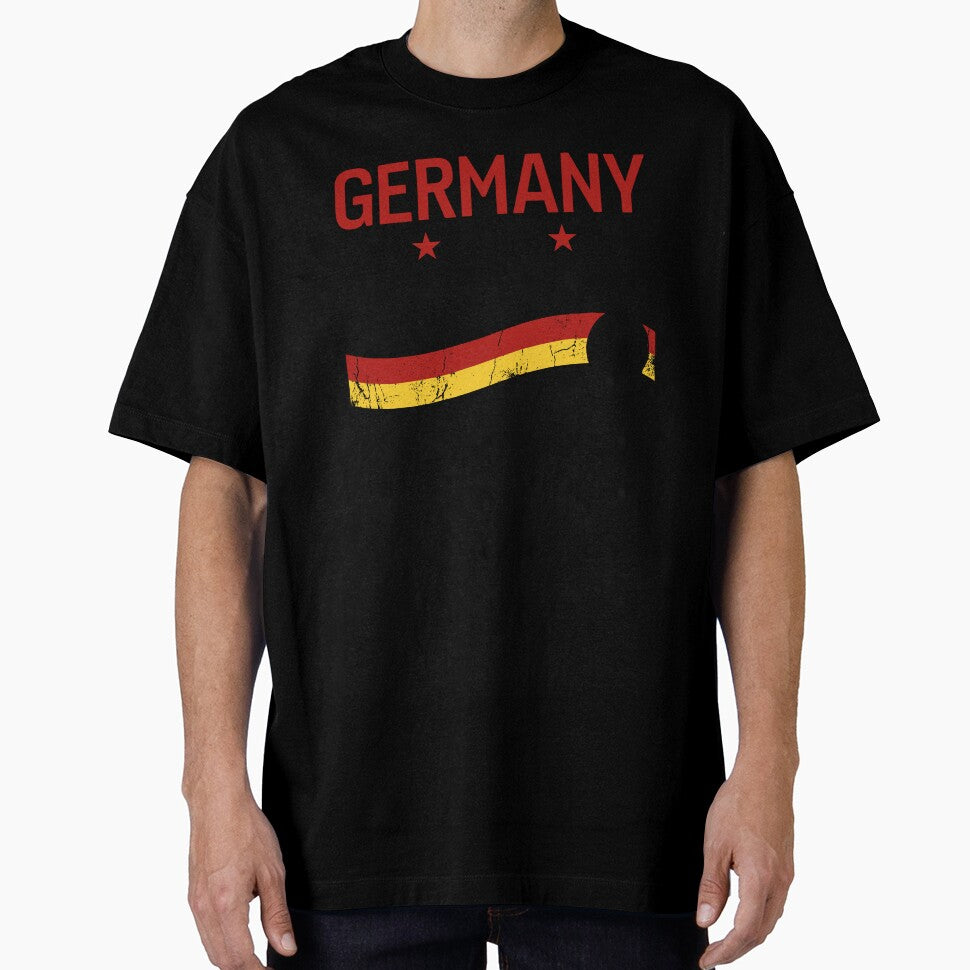 Vintage Germany 1966 Soccer Flag by Imaginationbeyond