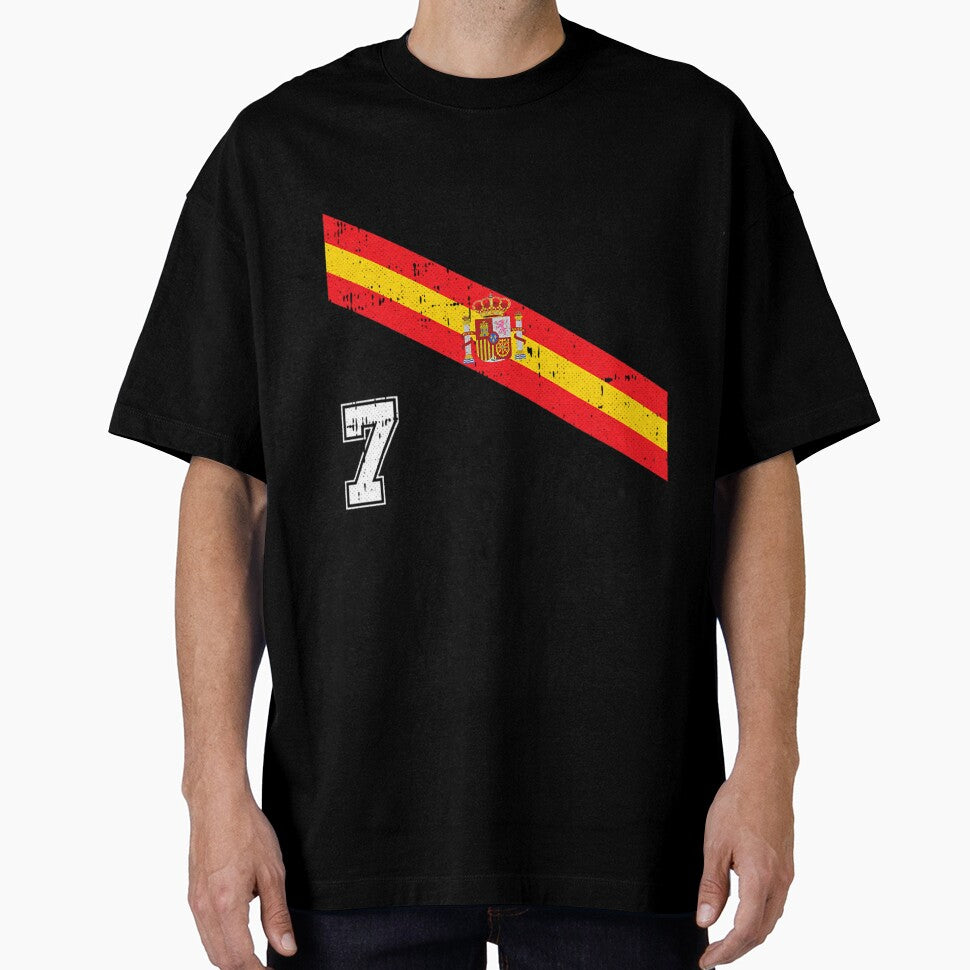 Spain Soccer Number 7 Spanish Football Espana Sports Fan by nadryloreciu