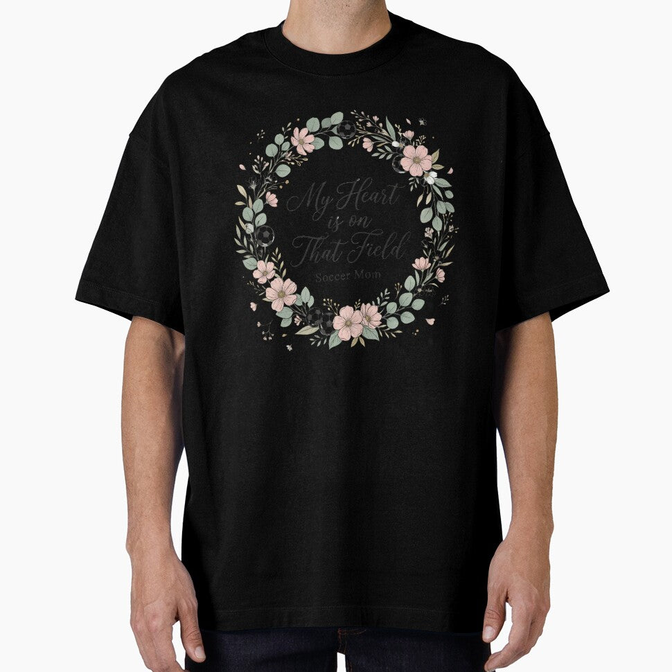 My Heart Is on That Field — Floral Soccer Mom by BumbleBloom7