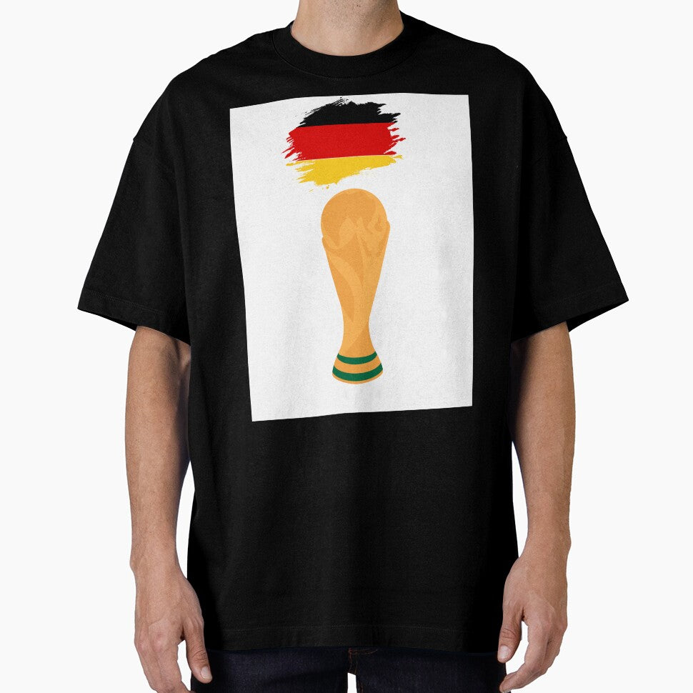 Germany Football Fan T-Shirt by VelvetPixelShopp