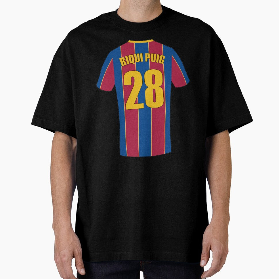 Riqui Puig Barcelona football jersey number by Justtrendytees