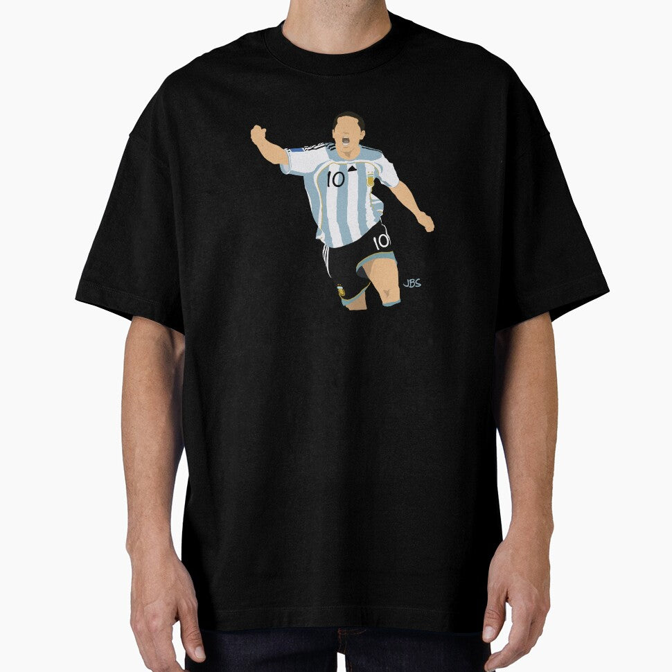 Juan Roman Riquelme Celebration by jbsgrafico