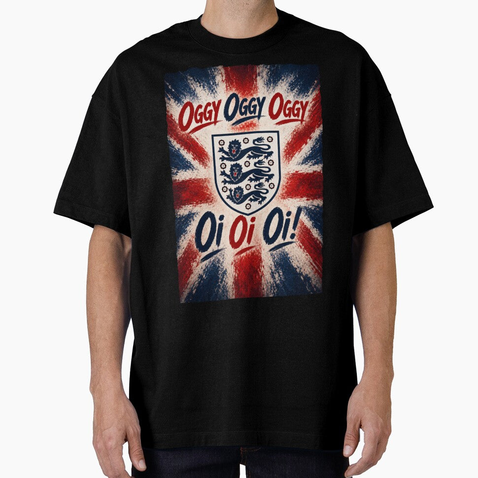British Soccer Chant Flag Fan Poster Art by PlanetEye Designs