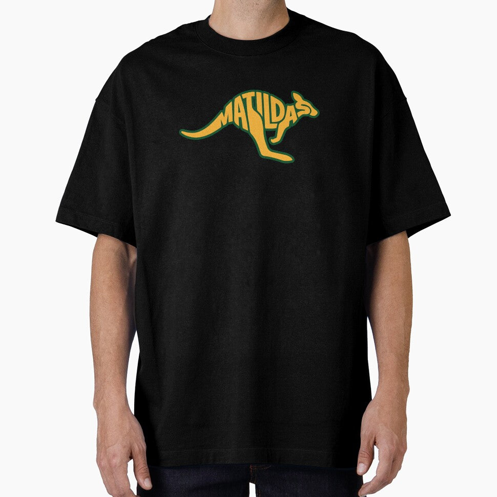 Matildas Kangaroo Typography – A tribute to the pride of Australian Women's Football by H Jonas