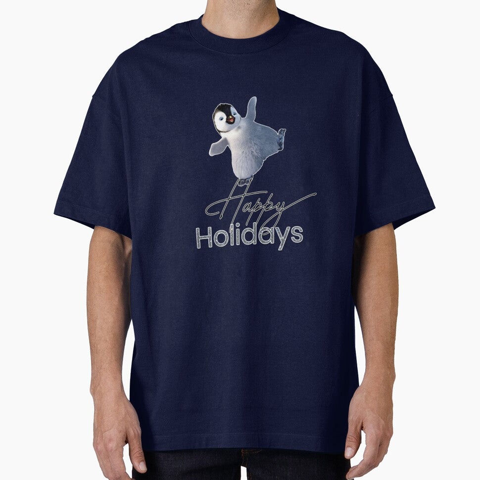 Penguin Holiday Greeting by Liani DeGeeter