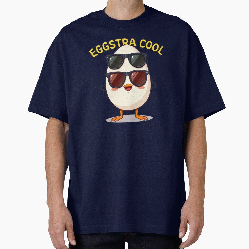 Funny Saying-Eggstra Cool by Gifted Art Productions
