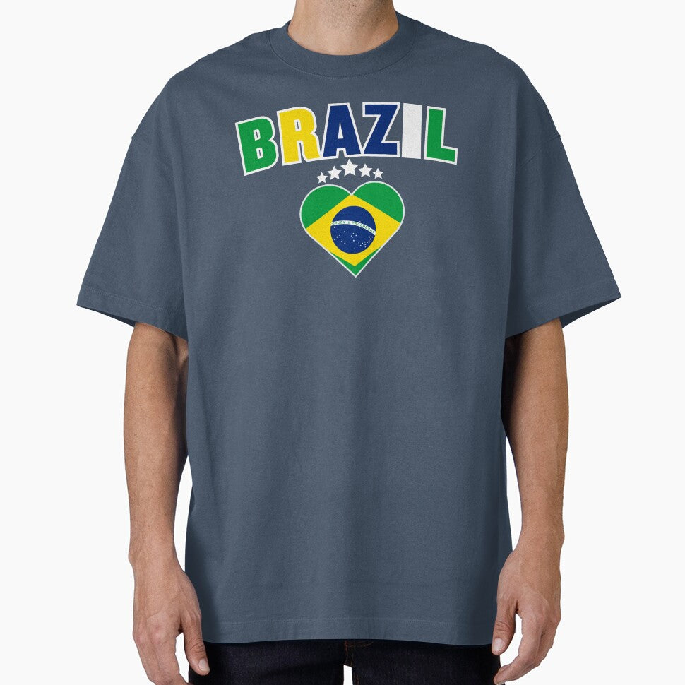 Proud Brazil Supporter 2026 Football Fan by Mirosou