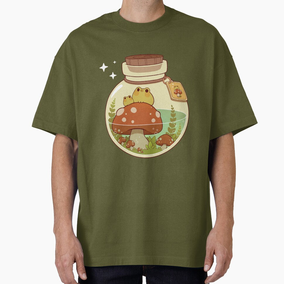 Frog and mushroom potion by Rihnlin