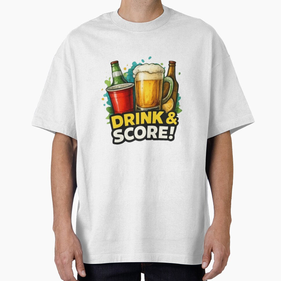 Drink & Score! Soccer Fan Party Sticker by Pixanova
