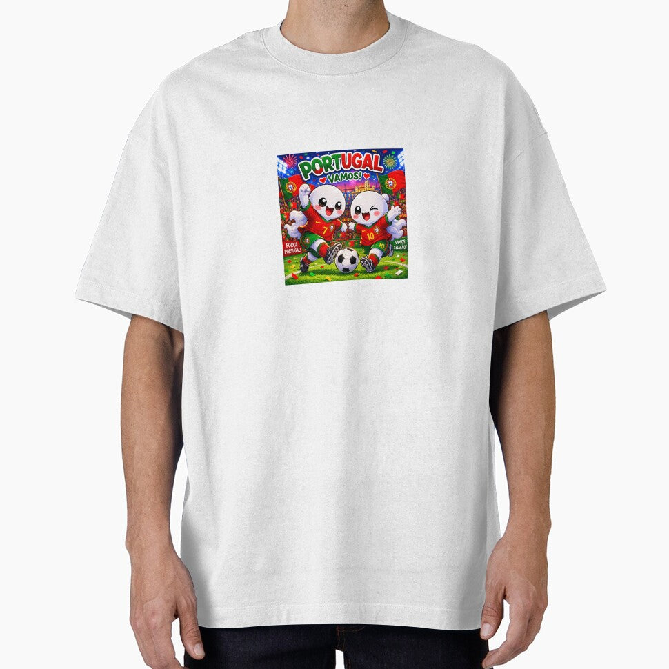 Cute Portugal Football Ghost by QuirkNest Studio