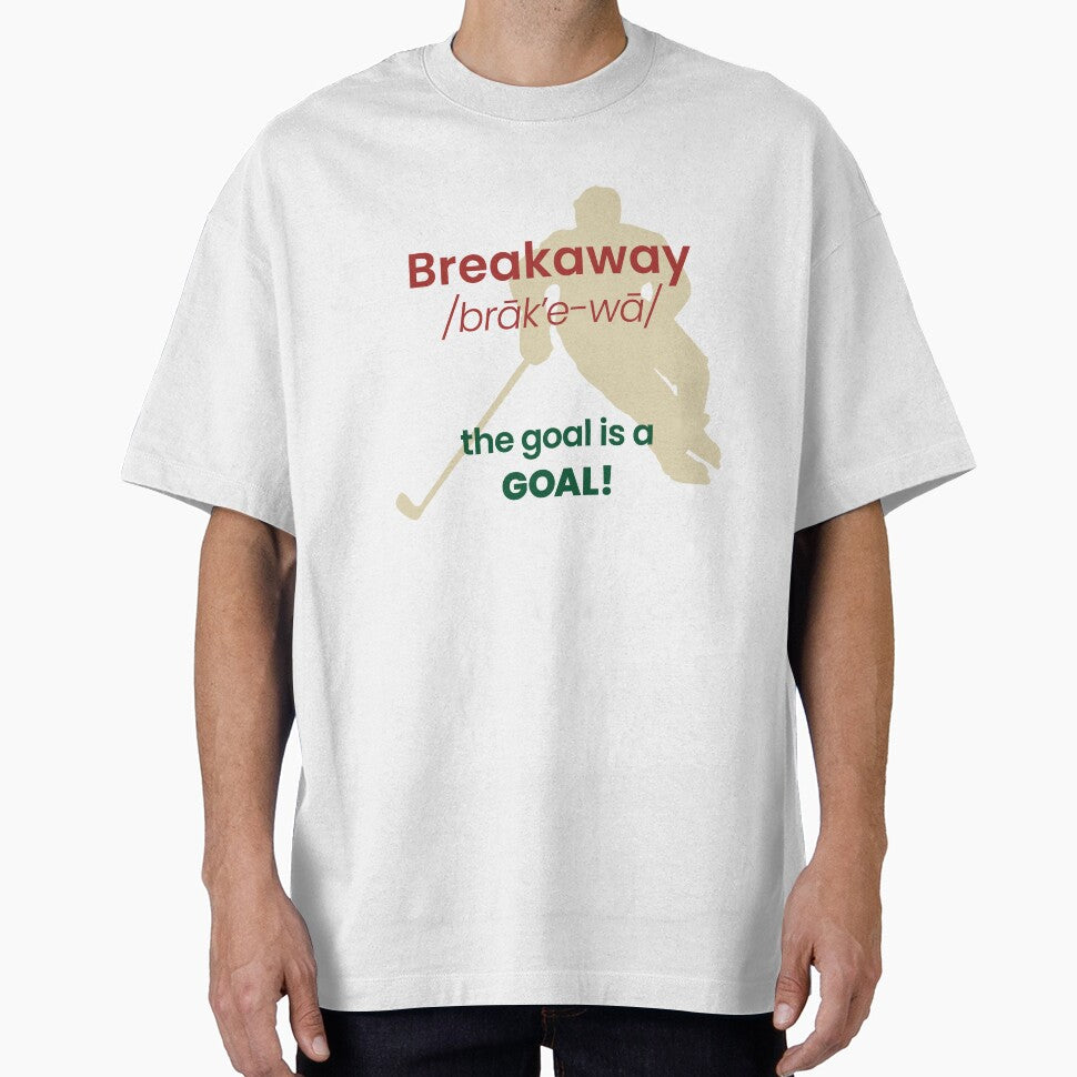 Breakaway - the goal is a GOAL!  Red/Green by Hattrixz