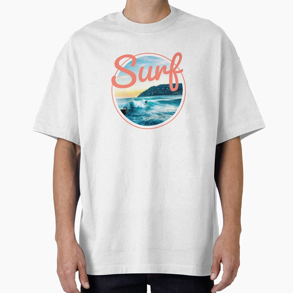 SURF - surfing - circle - minimalist by Tropical Blood