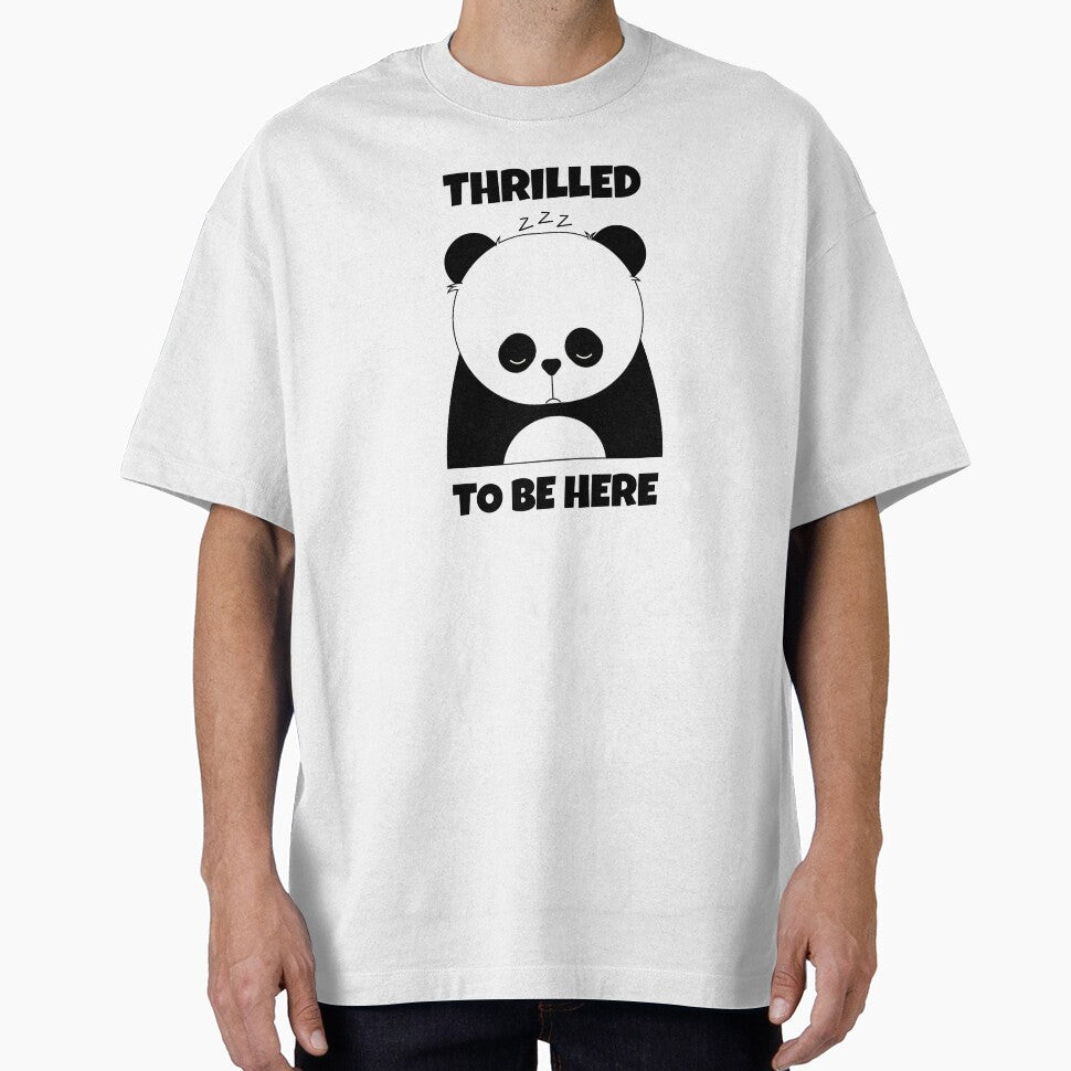 Thrilled to Be Here -- sarcastic humor by The Sporty Nerd