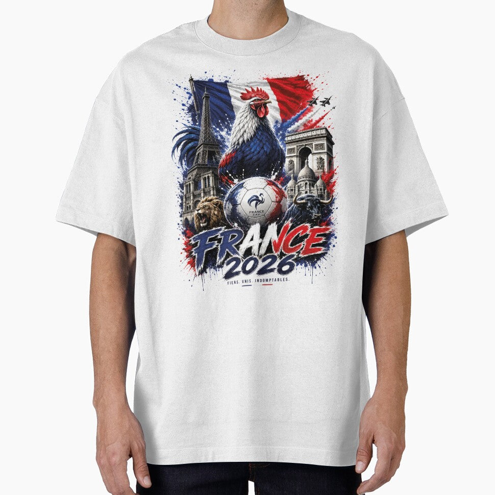France 2026 Soccer Fan T-Shirt – French Rooster Football Supporter Tee, Patriotic France Fan Shirt, Vintage National Team Graphic by al21ex