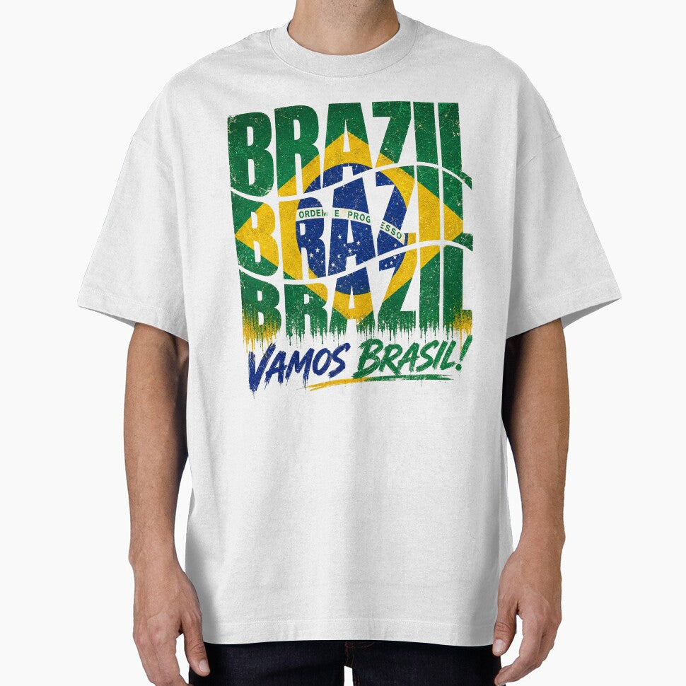 Brazil Soccer Fan Vamos Brasil by schoolofbullies