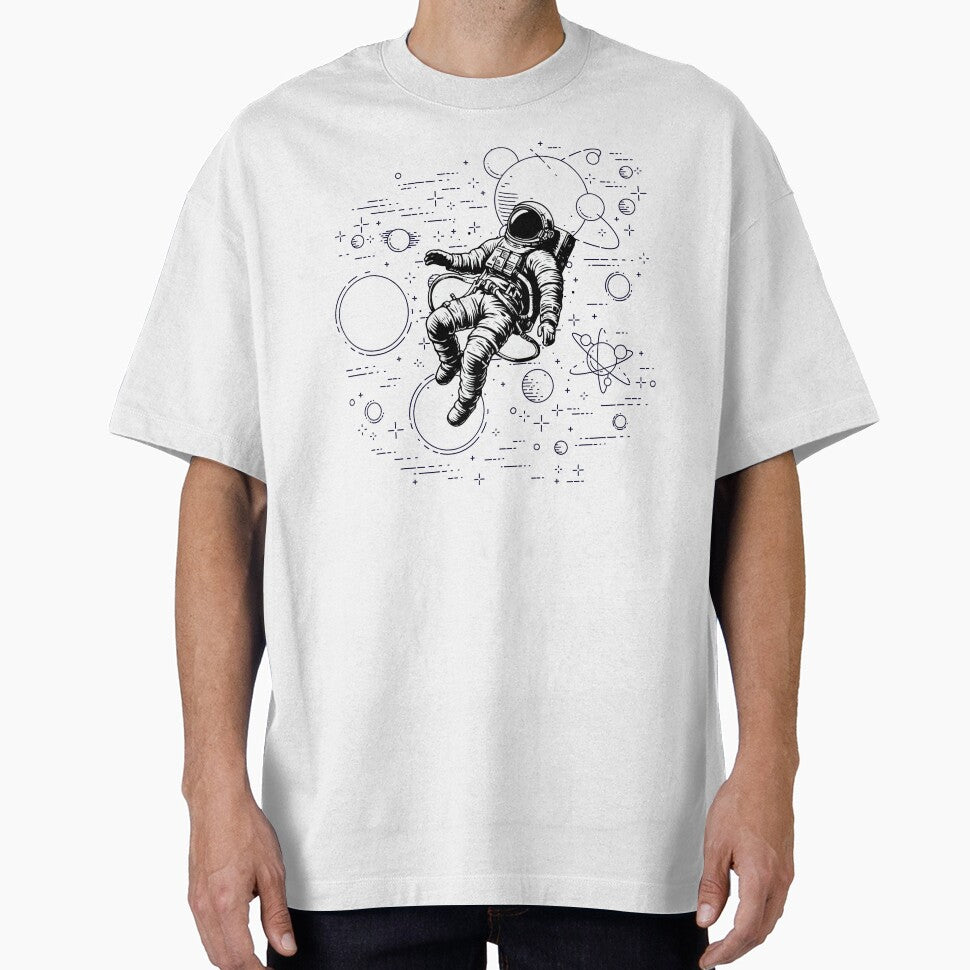 Black and White Astronaut by Trendy-Exe