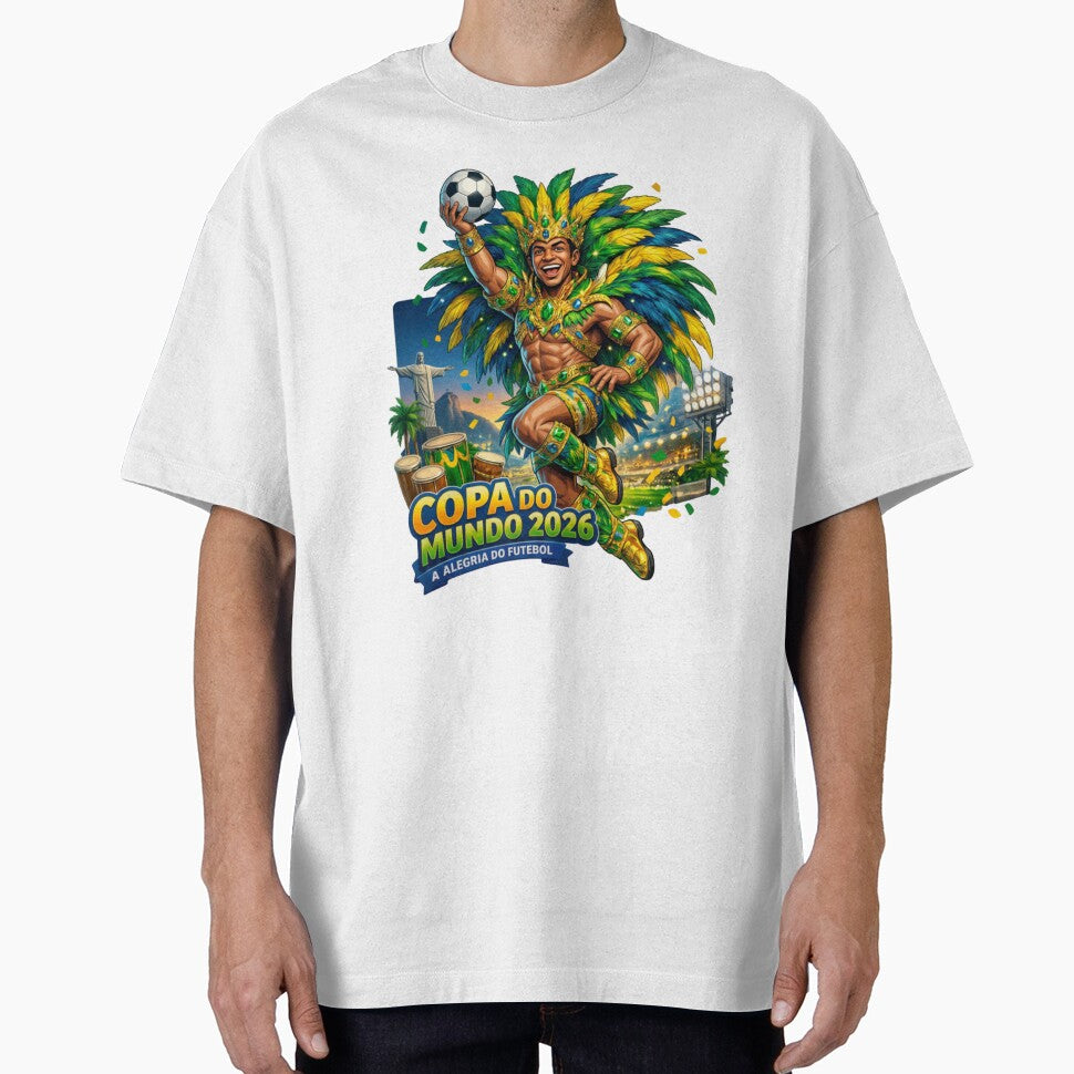 Brazil World Cup 2026 Carnival Fan Art by Retro Arabica