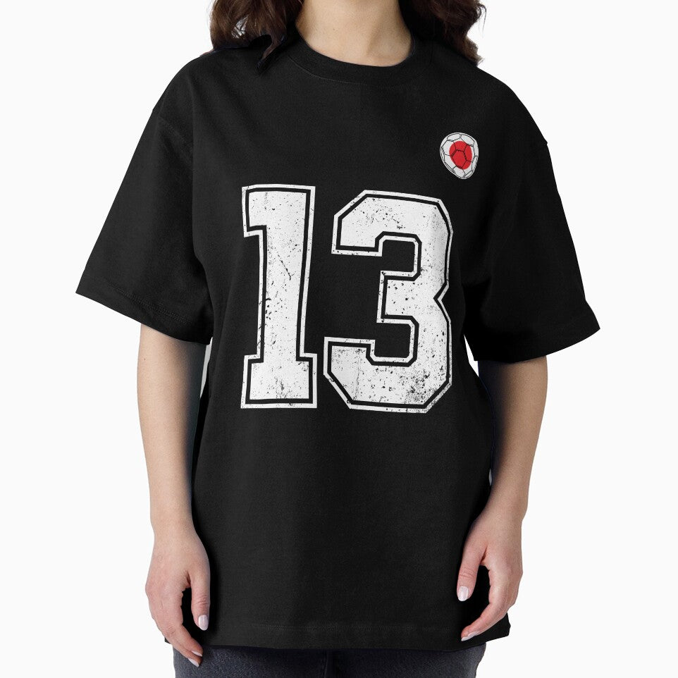 Japan Soccer Number 13 Vintage Sports Fan by LiviuGligoros