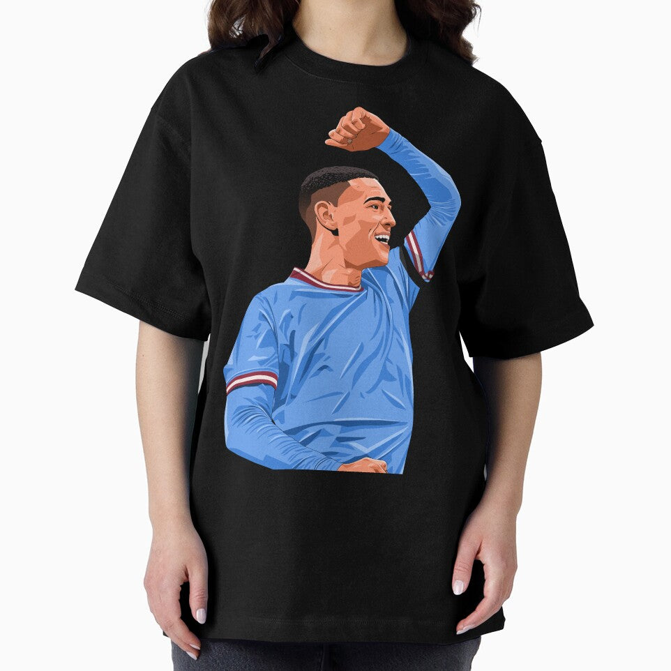 Phil Foden celebration goal by ADES-VECTOR