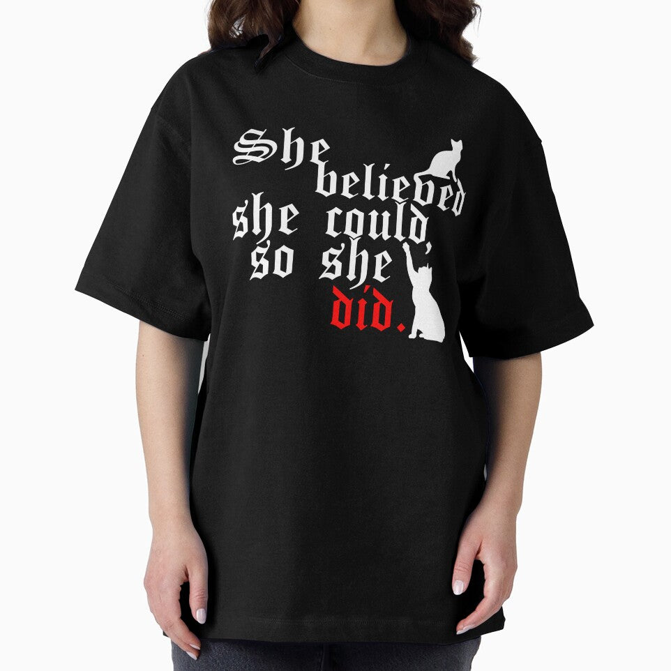 She believed she could so she did White by nyfftz