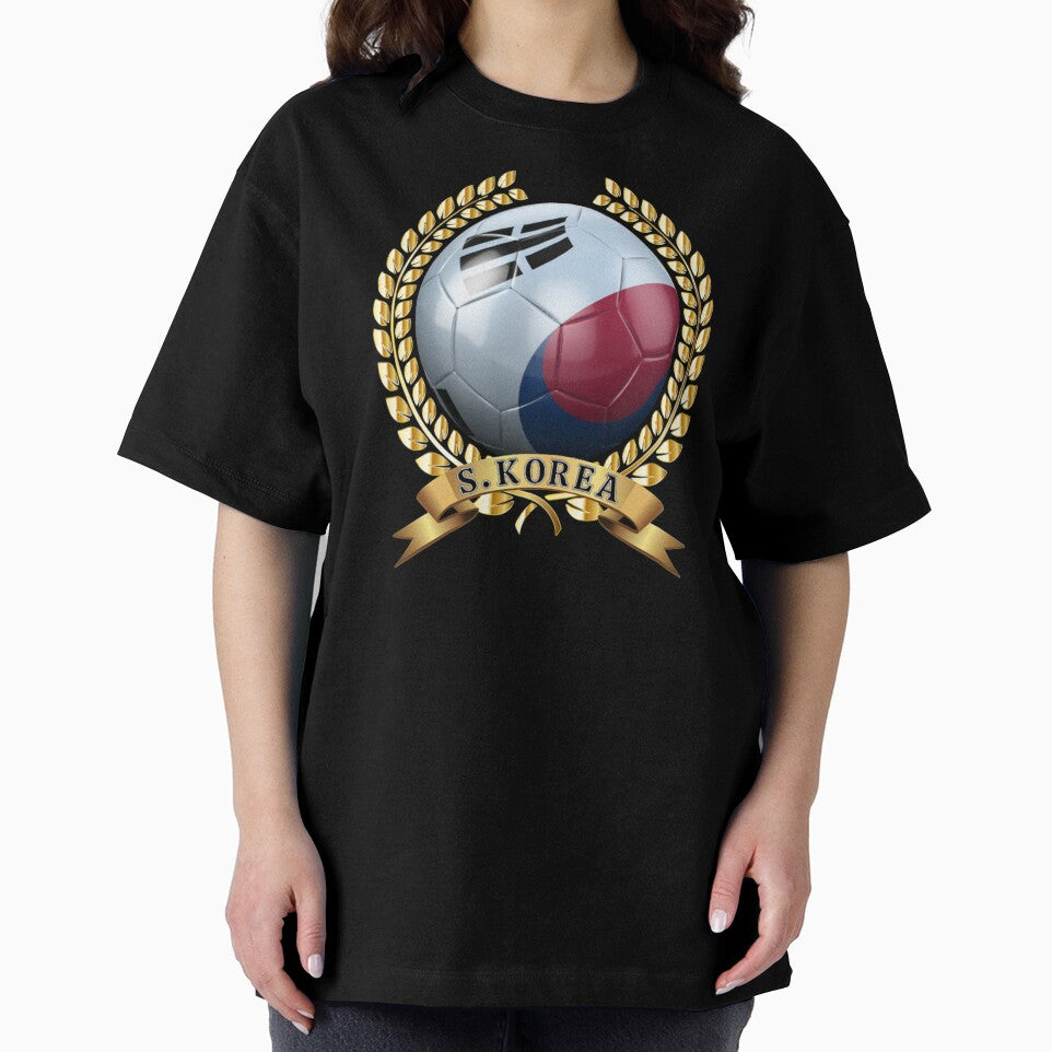 South Korea Soccer Korean Fan Gift Design by B1GSportswear