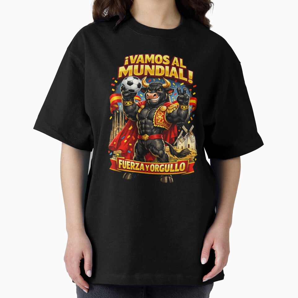 Spain World Cup 2026 Bull Fan Shirt by Retro Arabica