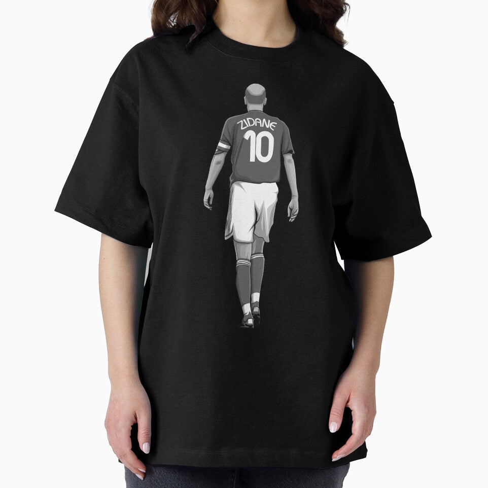 Zinedine Zidane Black and White Version by Aldduardo
