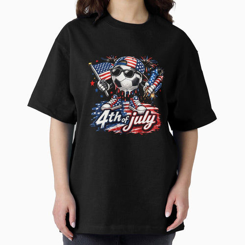 4th of July Soccer Drip 250 Years Anniversary by QuiteOrbit