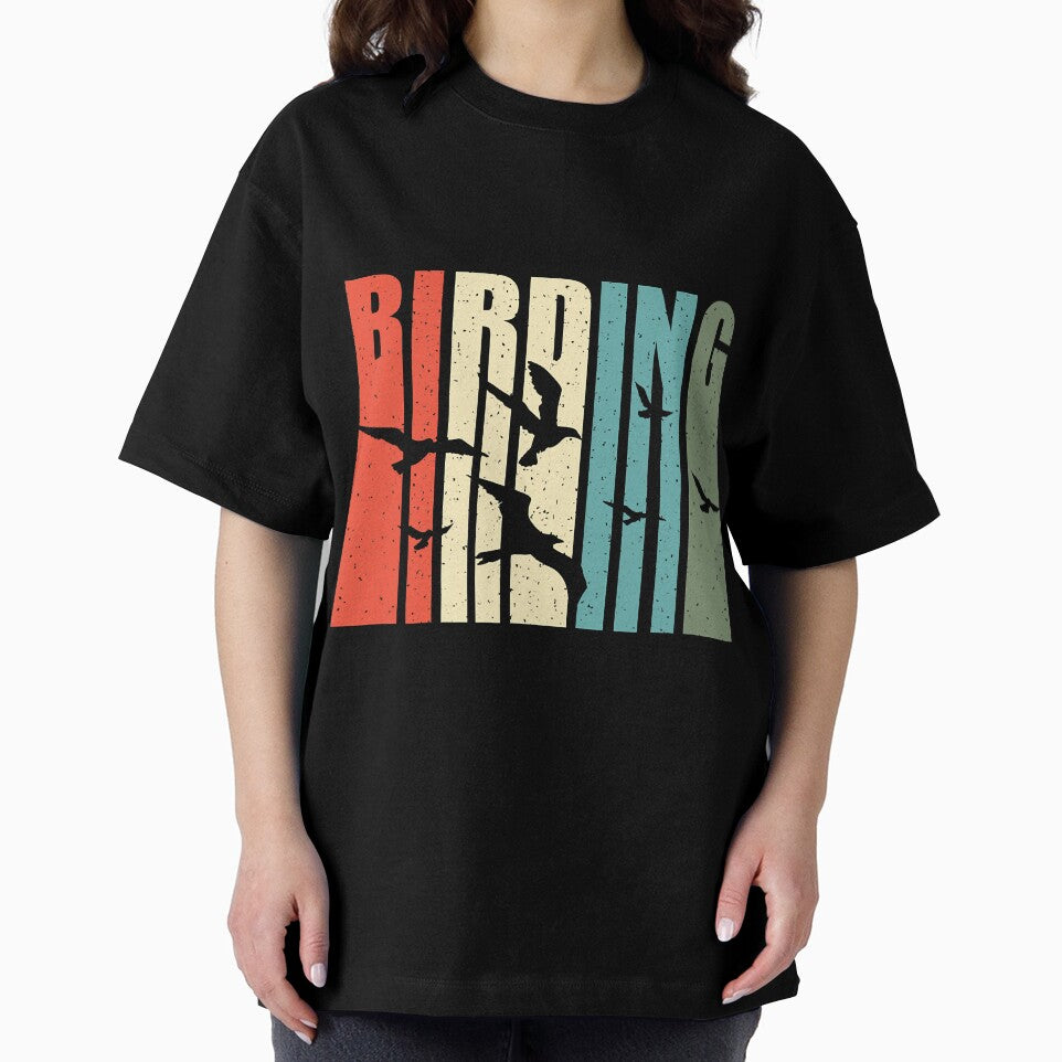 Vintage Birding Migration Retro Bird by NeverLoseSF