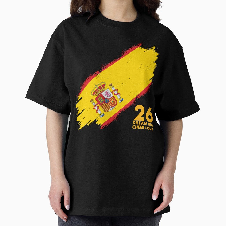 Spain Football 2026 Dream Big Cheer Loud by BananaPrint