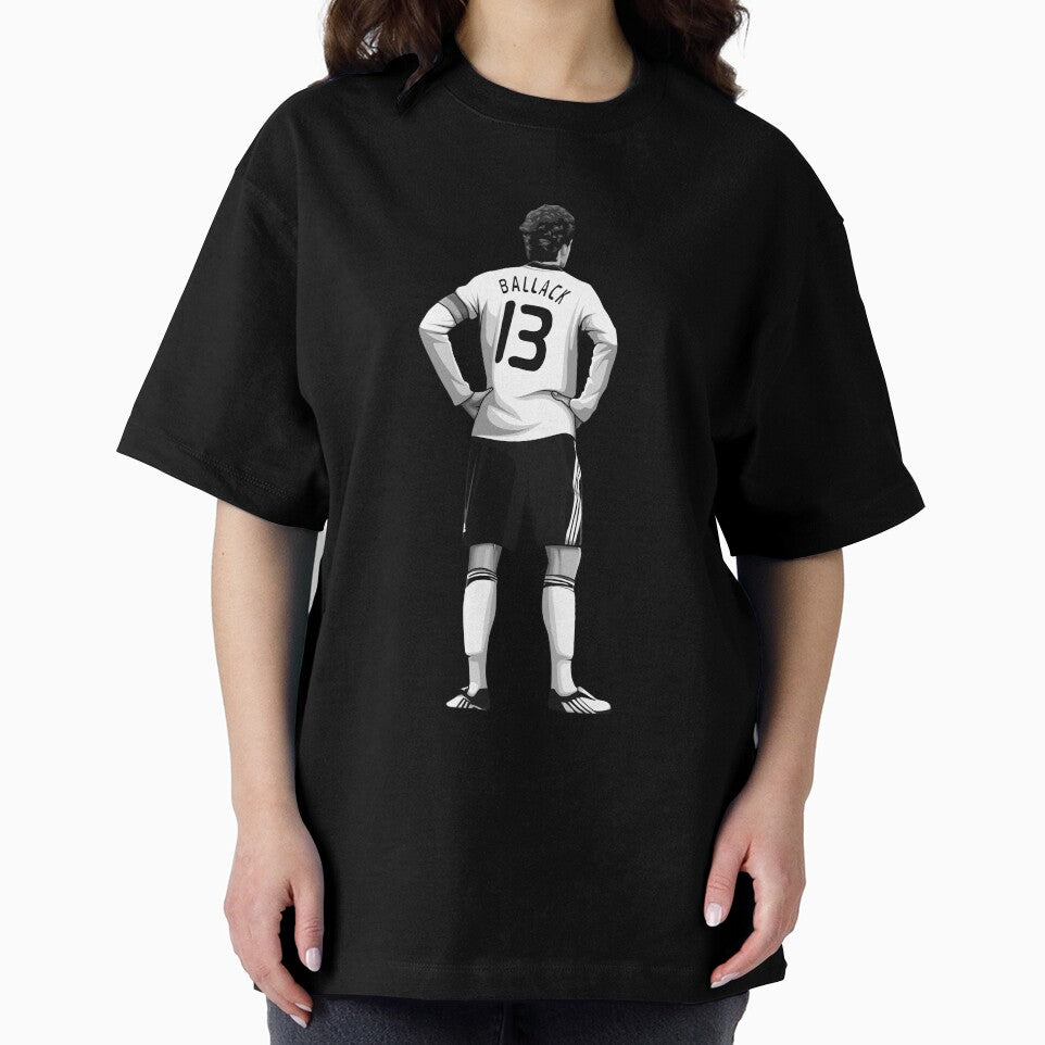 Michael Ballack Black and White Version by Aldduardo