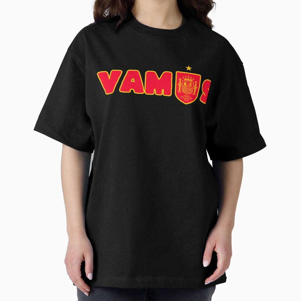 spain football team vamos fan t shirt by scabsecrete