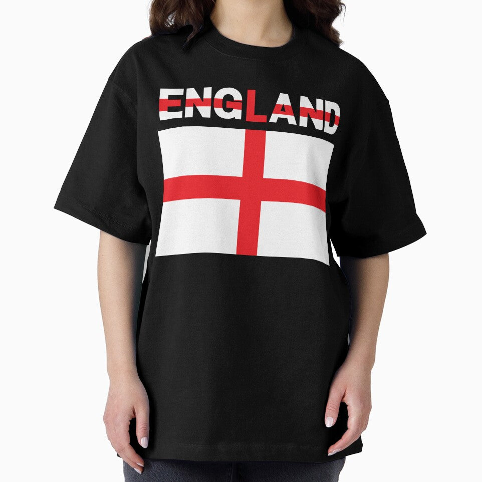 England Flag Football Fan Design | St George Cross Soccer Supporter by Karim-Karem