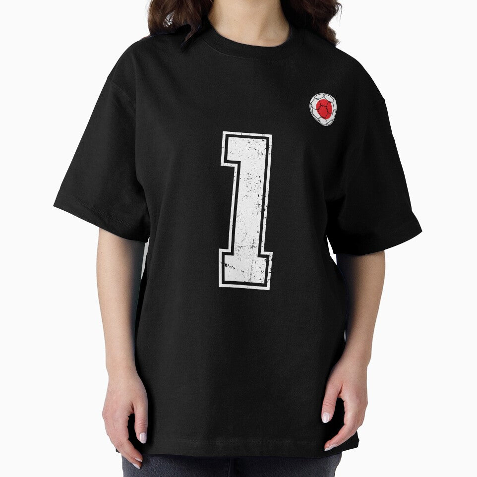 Japan Soccer Number 1 Vintage Sports Fan by LiviuGligoros