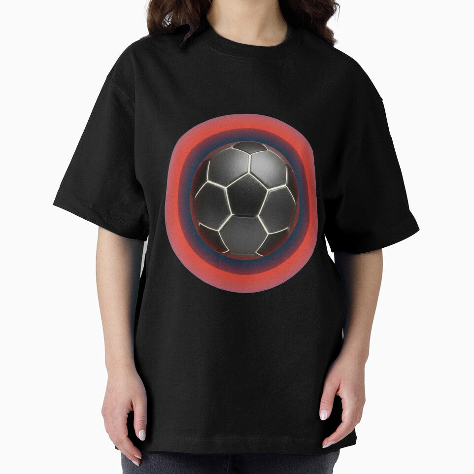 Neon Soccer Focus – Minimal Football Design by Pigmentra