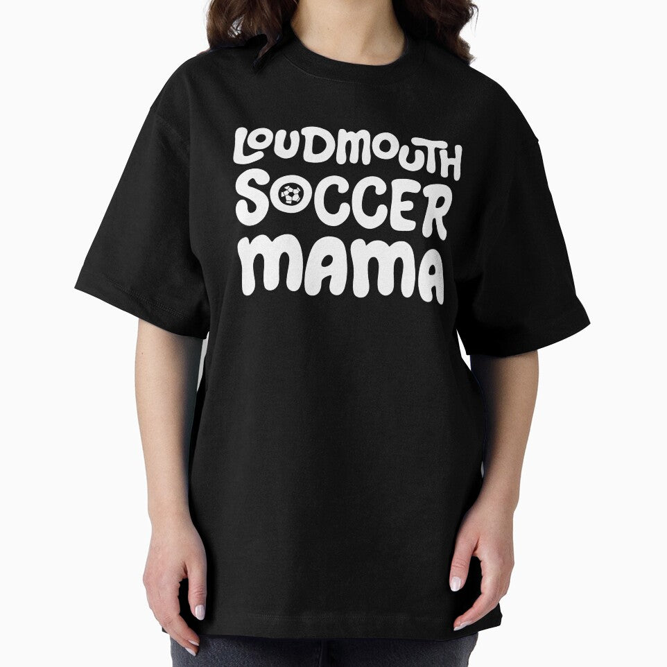 Loudmouth Soccer Mama for Mothers and Soccer Fans by Jessica Deel Creative Co. Shop