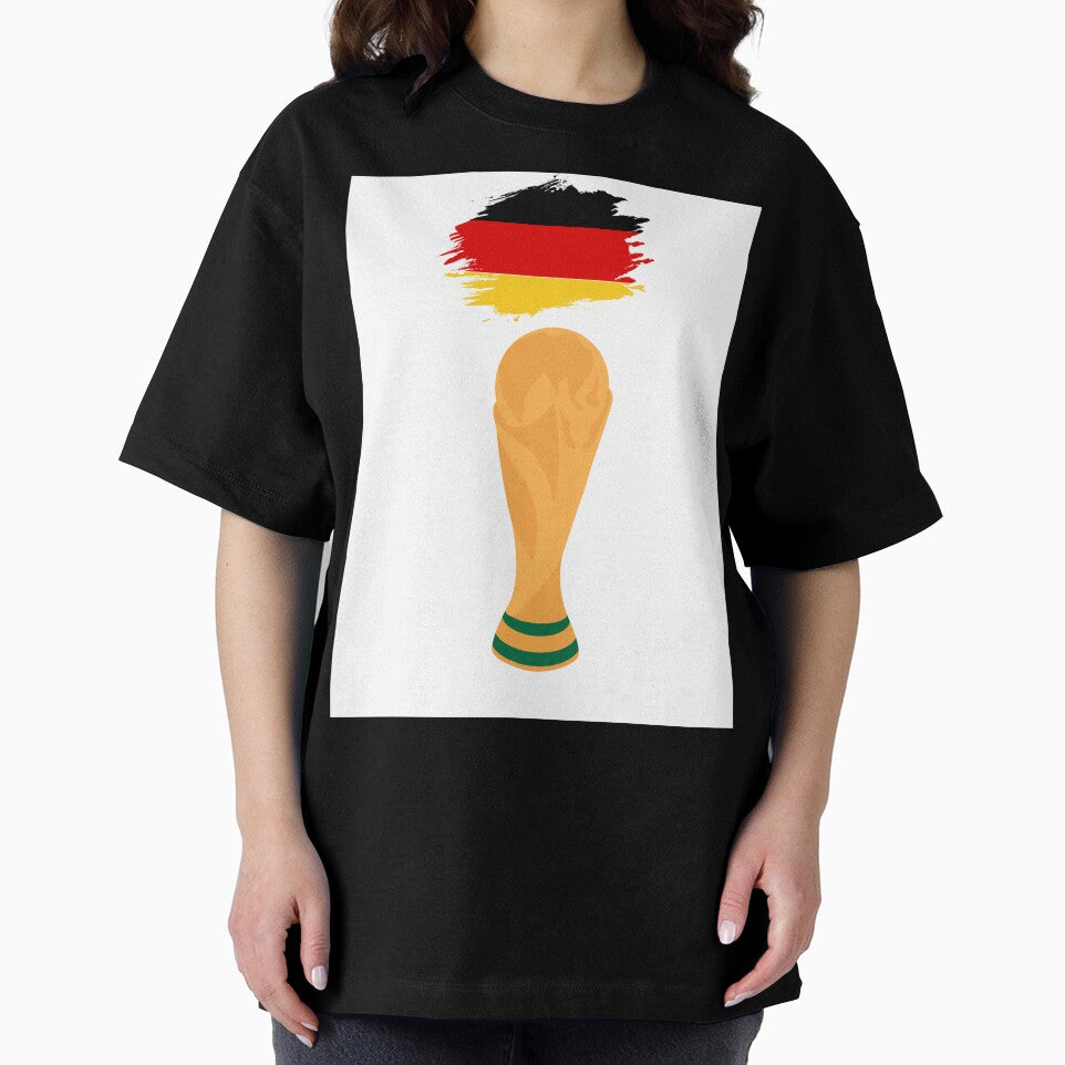 Germany Football Fan T-Shirt by VelvetPixelShopp