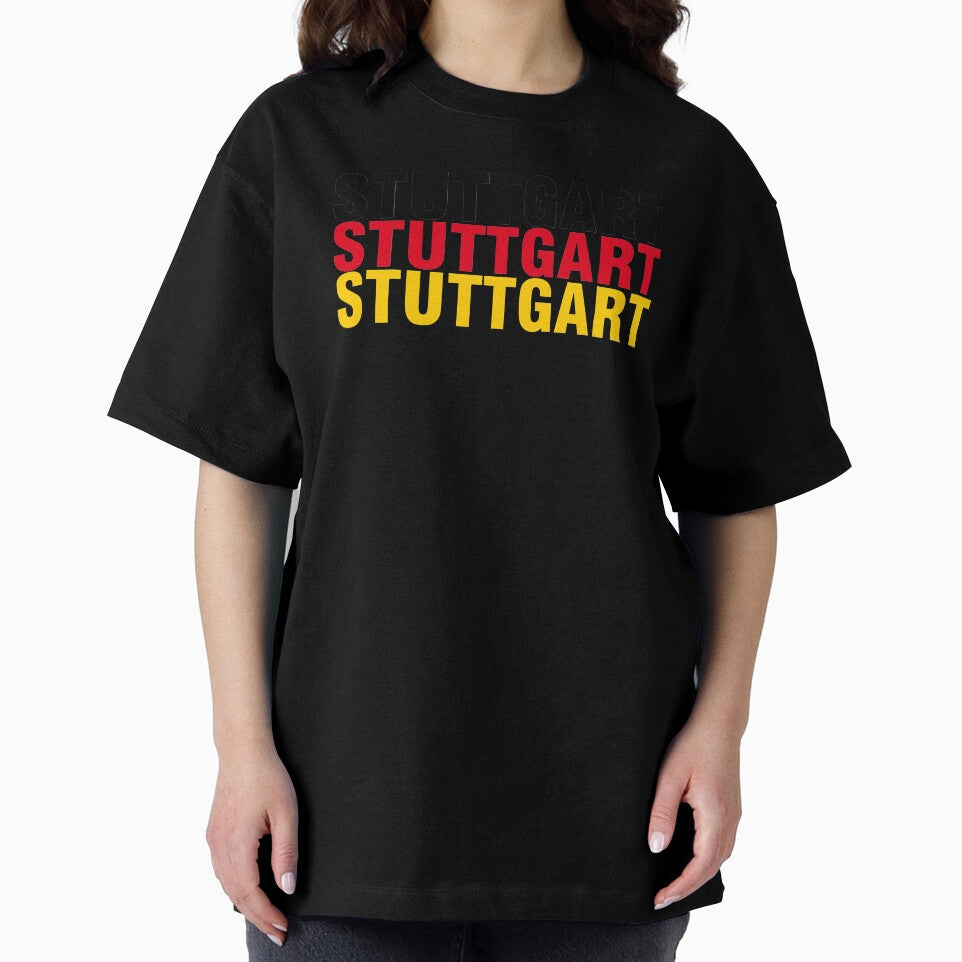 Stuttgart - German flag by Urosek