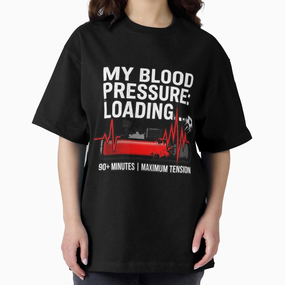 My Blood Pressure Loading Football Fan by COBRO77