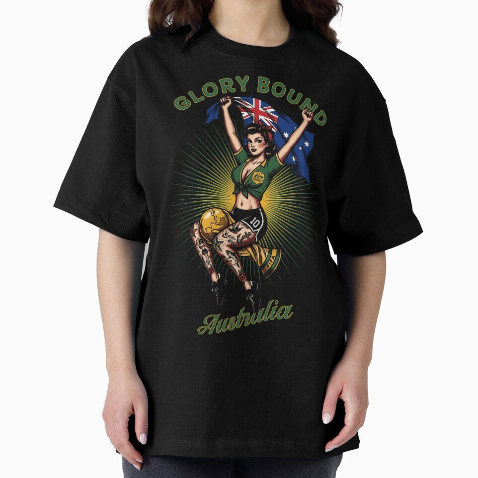 Glory Bound Aussie Soccer Pinup World cup 2026 by Fictional Ink Society