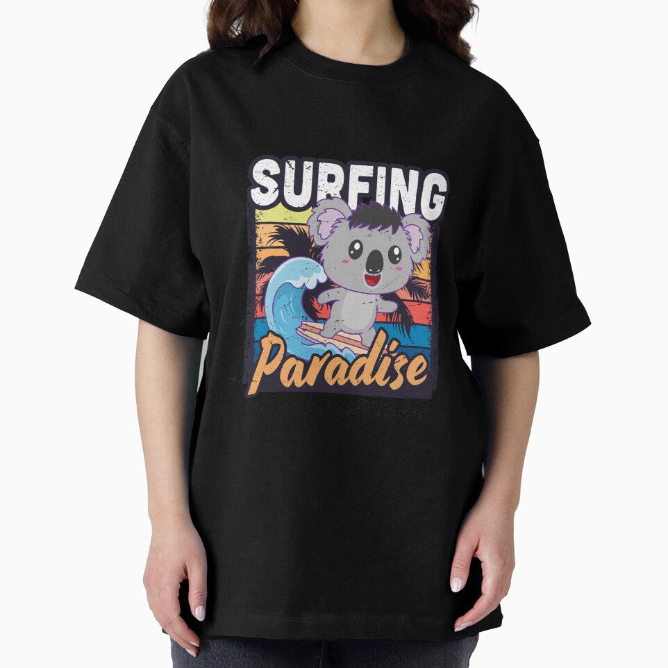Surfing koala by zinovastudio