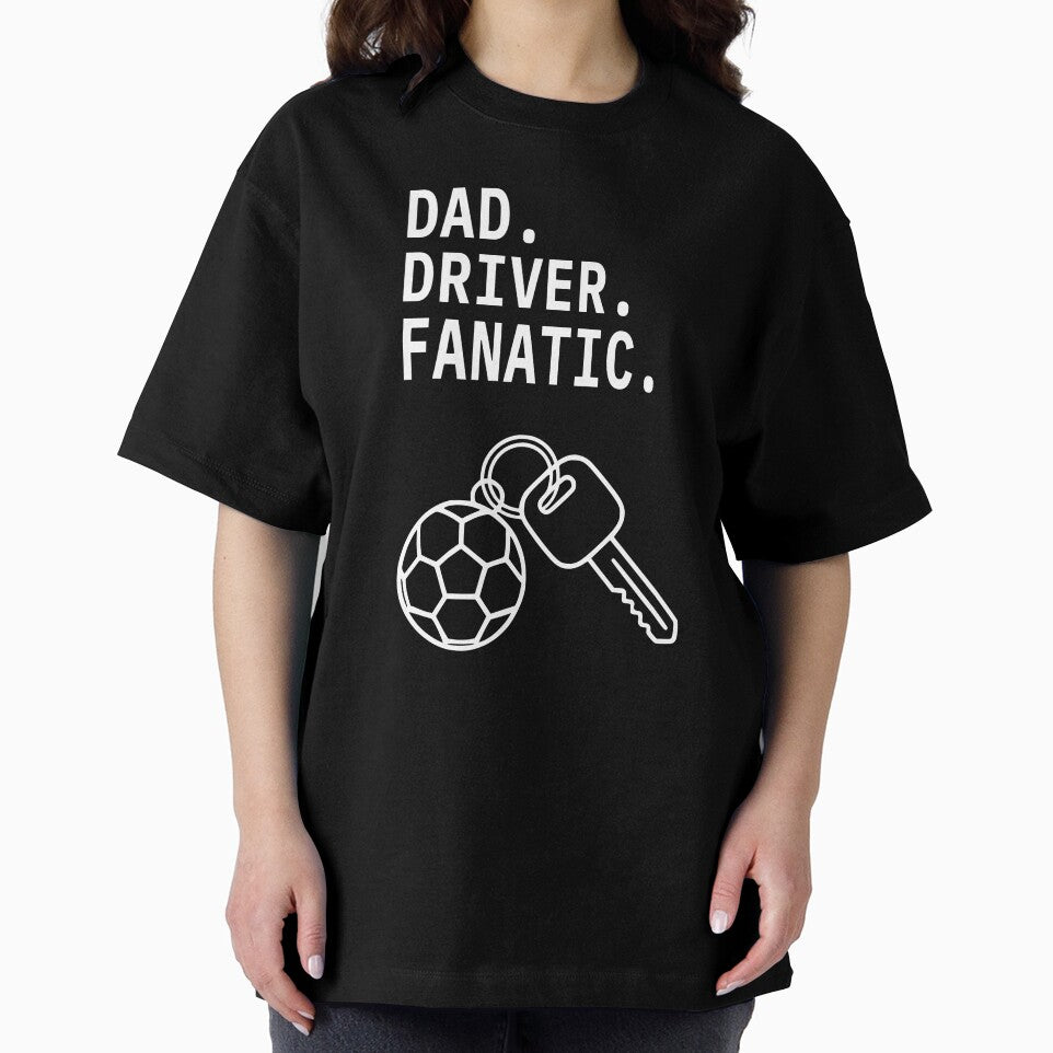 Dad Driver Fanatic Soccer Dad Minimalist Design by AnnSign