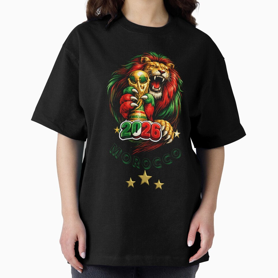 Moroccan Lion World Cup 2026 Design by MoorishThistle