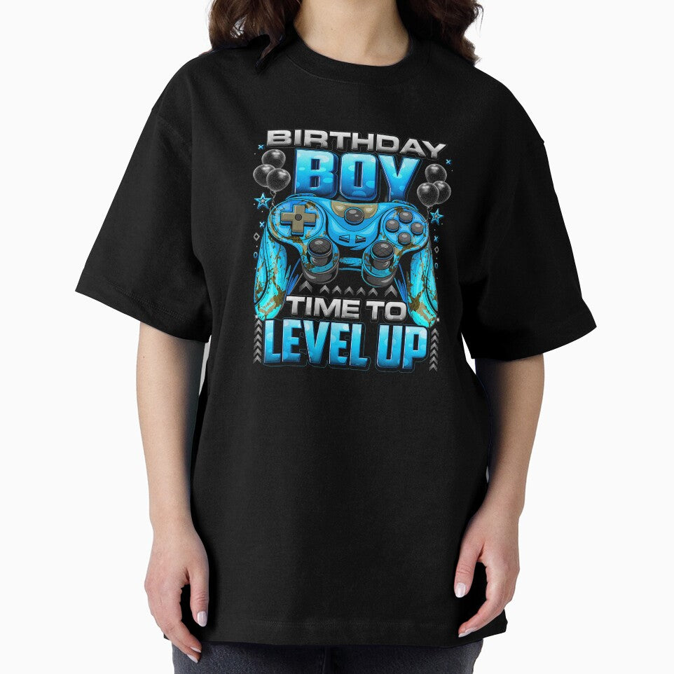 Birthday Boy Gamer Time to Level Up Controller by FGTV2021