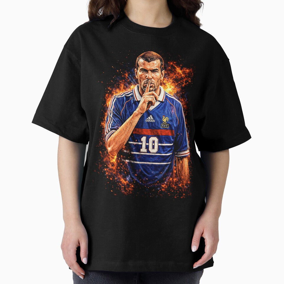 Zidane Football Legend Pride by Not Hugo