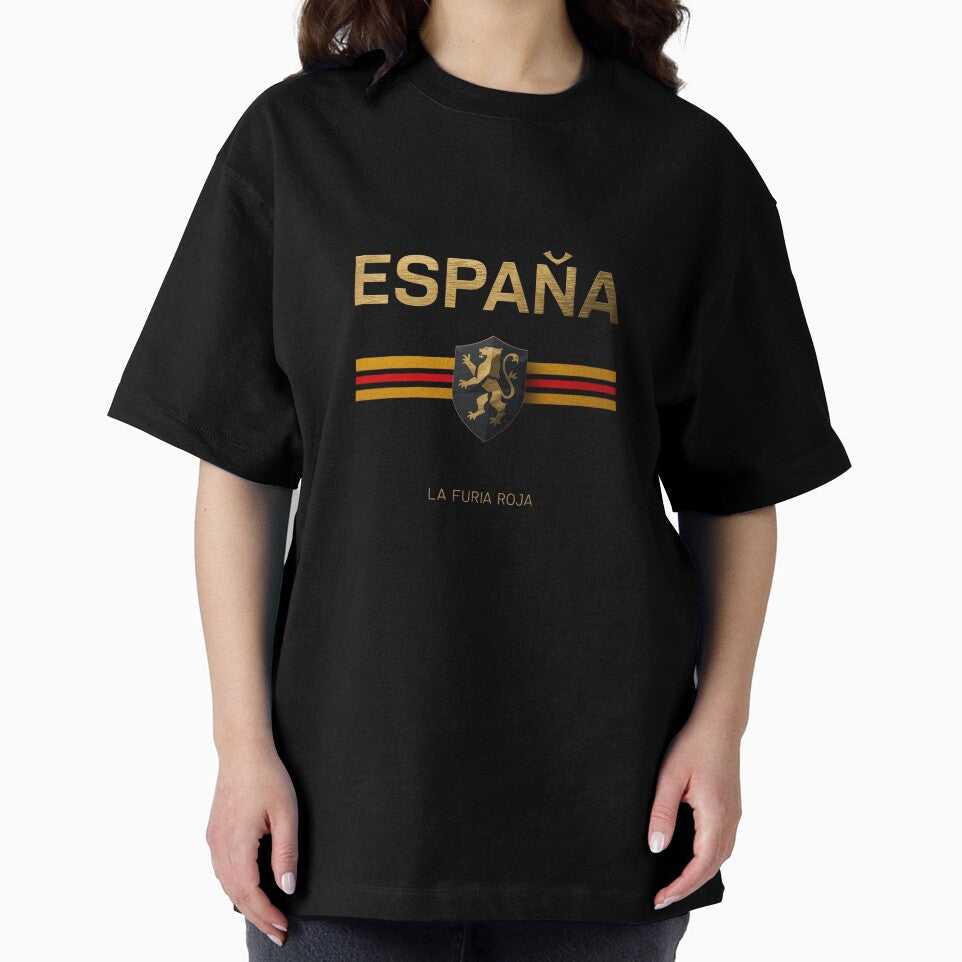 España Football Lion Crest - Spain La Furia Roja Soccer by PACS0011