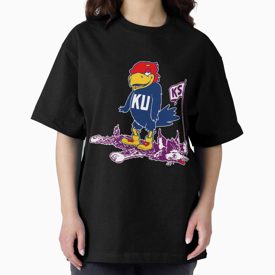 Vintage Ku Vs. K-State Mascot by MACIWATKINS