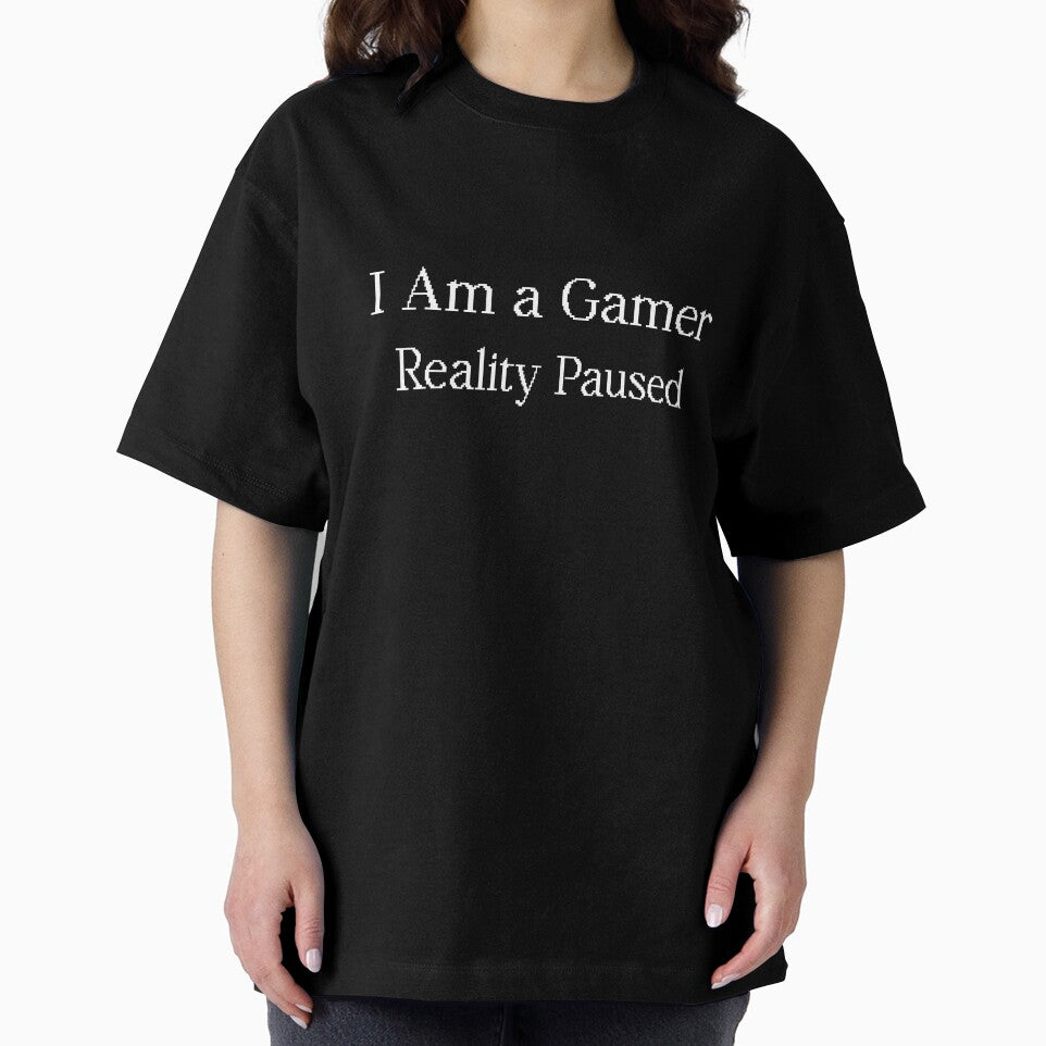 I Am a Gamer. Reality Paused. by VireonTees