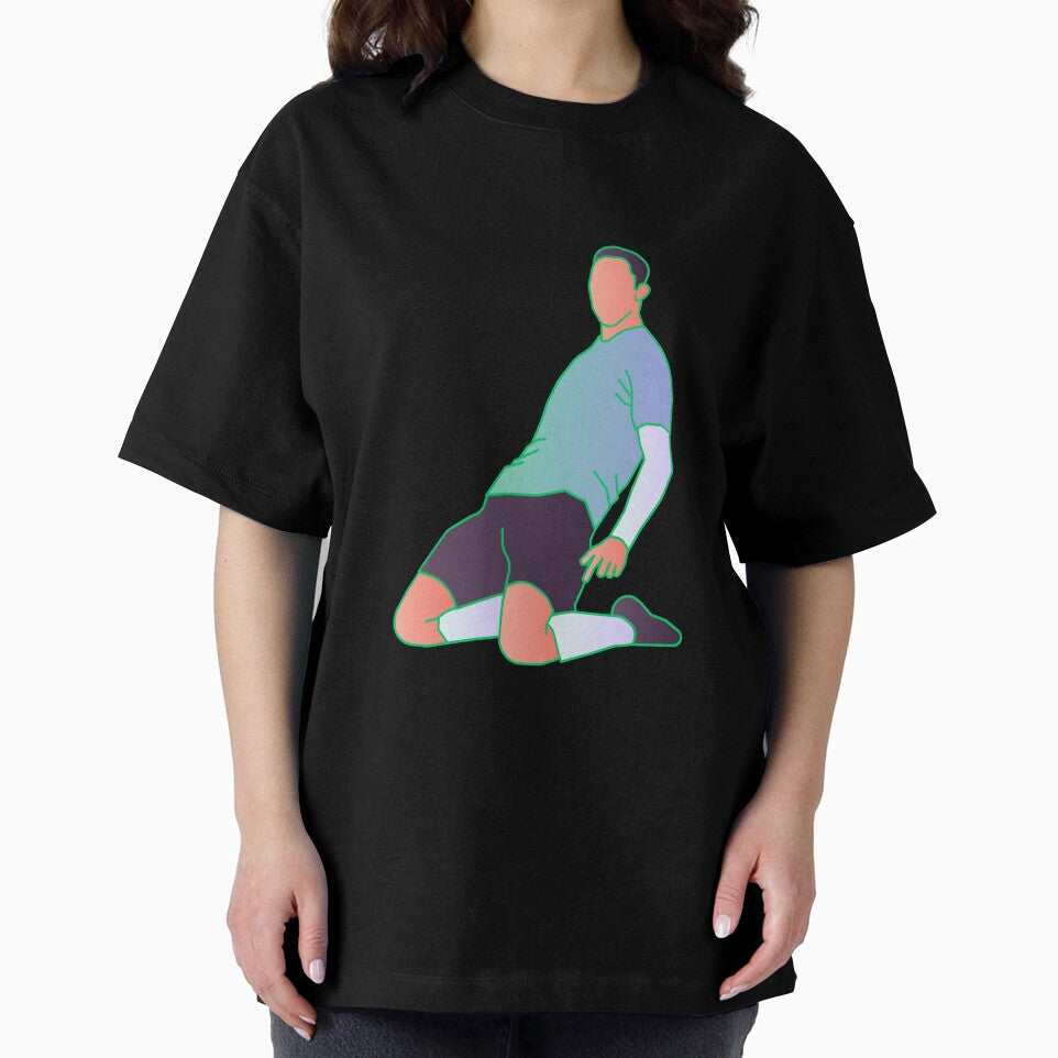 Coloured Celebrating Player 3 | Player Celebration by Football Stickers World